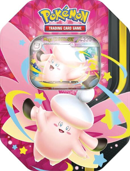 ms.clefです Mega Moonlit Tin [Mega Clefable ex] - Miscellaneous Cards