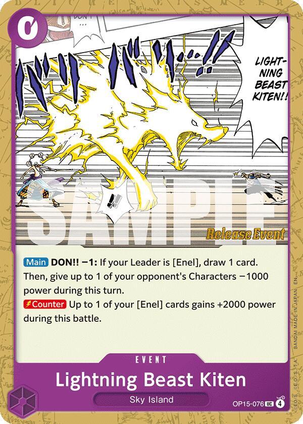 Lightning Beast Kiten (Dash Pack) Base