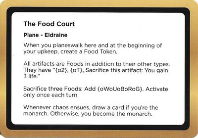 The Food Court Black Lotus Unknown Planechase