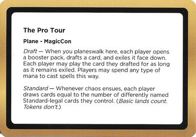 The Pro Tour Black Lotus Unknown Planechase
