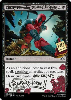 Deadly Dispute (080) #80 – Secret Lair Drop Series (Common)