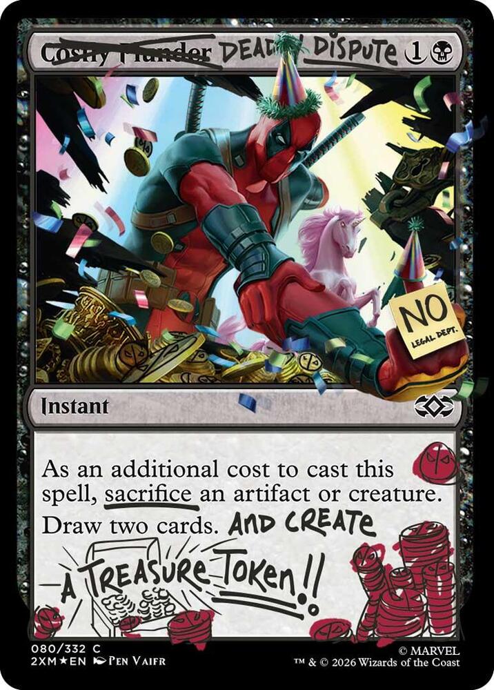 Deadly Dispute (080) (Pool Party Foil)