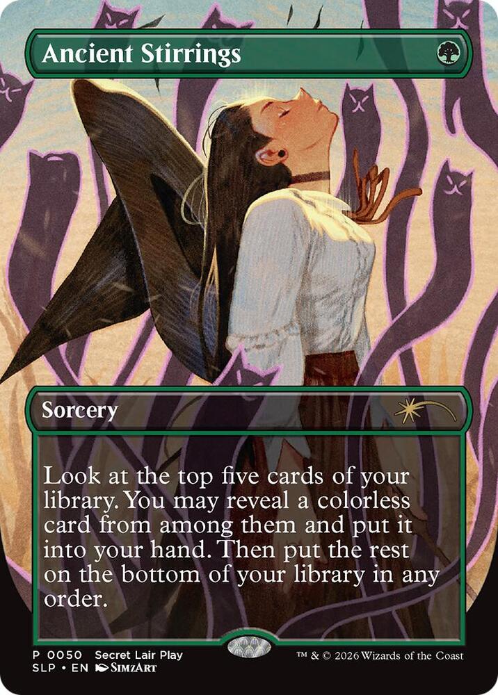 Ancient Stirrings - Secret Lair Showdown - Magic: The Gathering