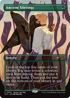 MTG　Ancient Stirrings　Foil　プロモ　4枚セット Ancient Stirrings - Secret Lair Showdown - Magic: The Gathering