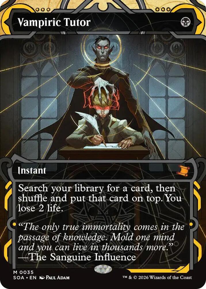Vampiric Tutor - Secrets of Strixhaven: Mystical Archive - Magic