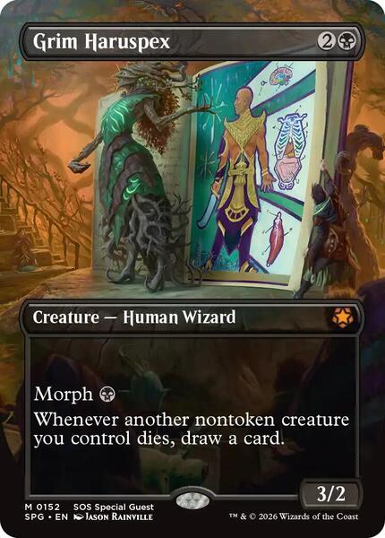 Grim Haruspex (Borderless)