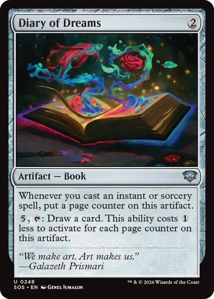 Diary of Dreams - Secrets of Strixhaven - magic