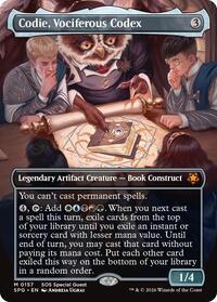 Codie, Vociferous Codex (Borderless)