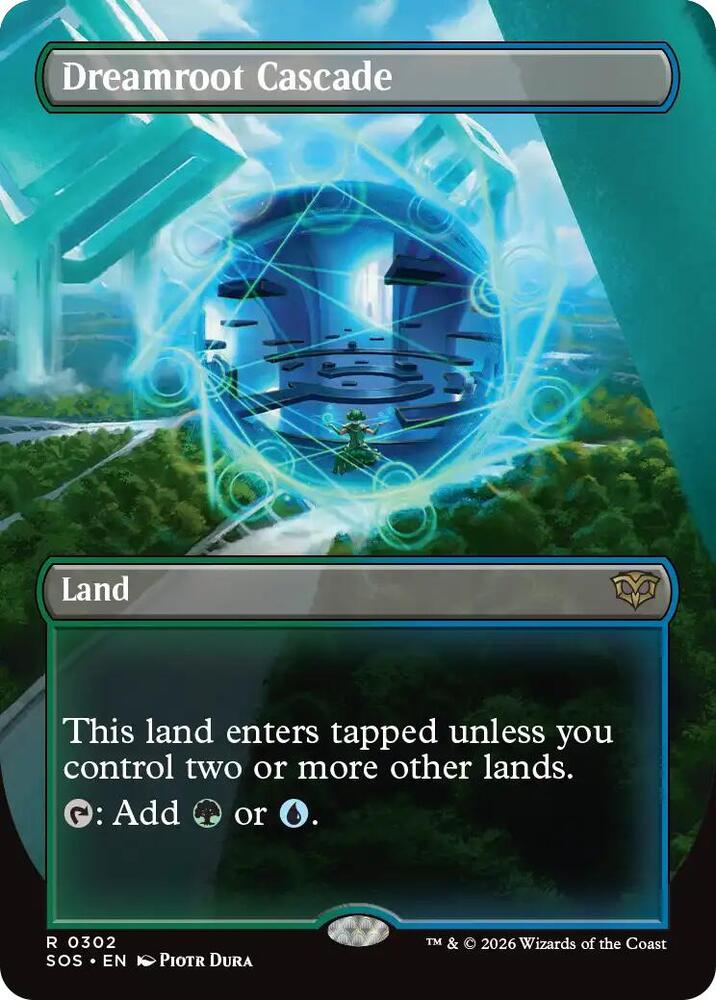Dreamroot Cascade (Borderless) - Secrets of Strixhaven - Magic