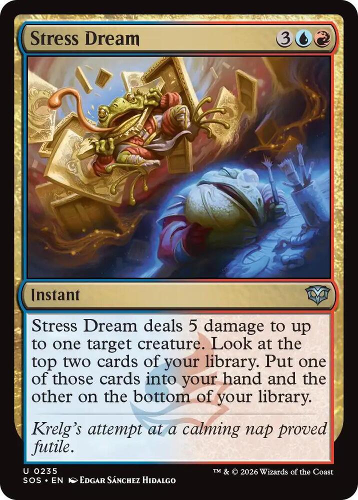 Stress Dream - Secrets of Strixhaven - Magic: The Gathering Stress Dream - Secrets of Strixhaven - Magic: The Gathering