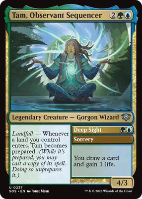 Tam, Observant Sequencer