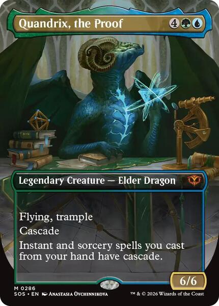 Quandrix, the Proof (Borderless)