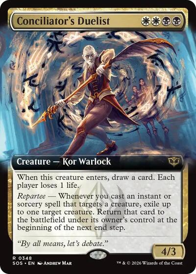 Conciliators Duelist Extended Art