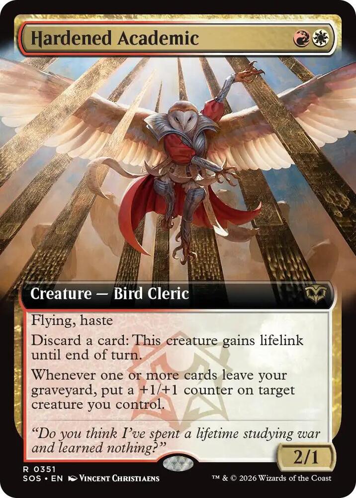Pensive Professor (Extended Art) [Secrets of Strixhaven]