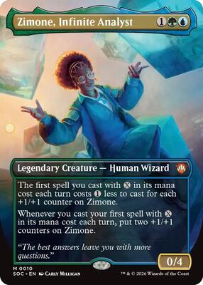 Zimone, Infinite Analyst