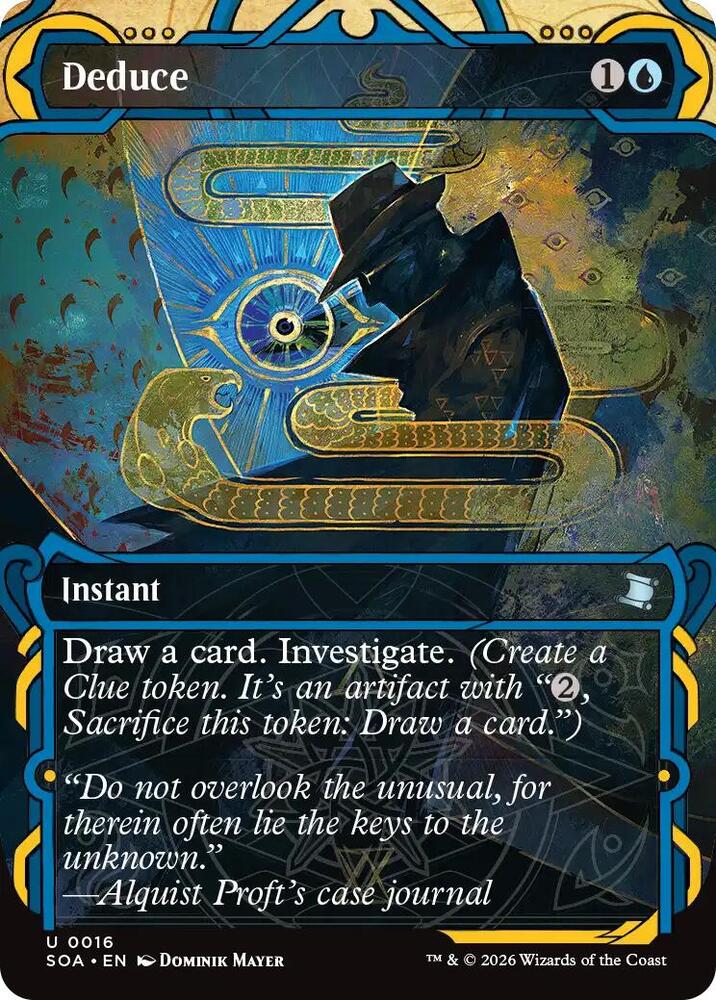Deduce 16 card