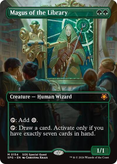 Magus of the Library Borderless