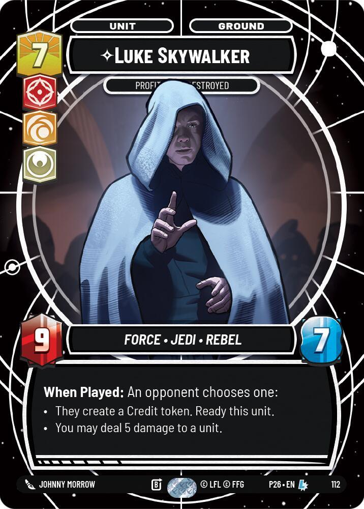 【最終値下】ルーク ベスト Luke Best 原画 紙版画 フレーム込 Luke Skywalker - Profit or Be Destroyed - Sector and Regional