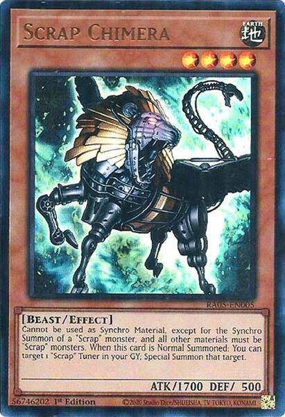 Scrap Chimera (Ultra Rare) - Rarity Collection 5 - YuGiOh - TCGplayer.com