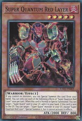 Super Quantum Red Layer - Wing Raiders - YuGiOh - TCGplayer.com