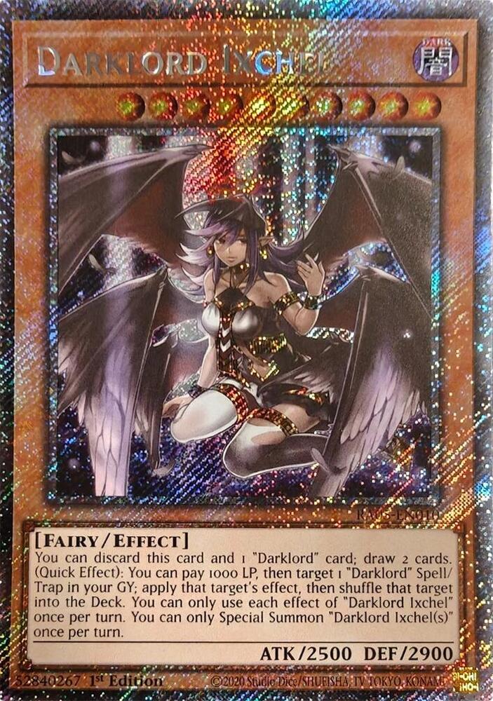 Darklord Ixchel (Platinum Secret Rare) - Rarity Collection 5