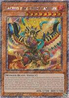 Sacred Fire King Garunix (Platinum Secret Rare) - Rarity