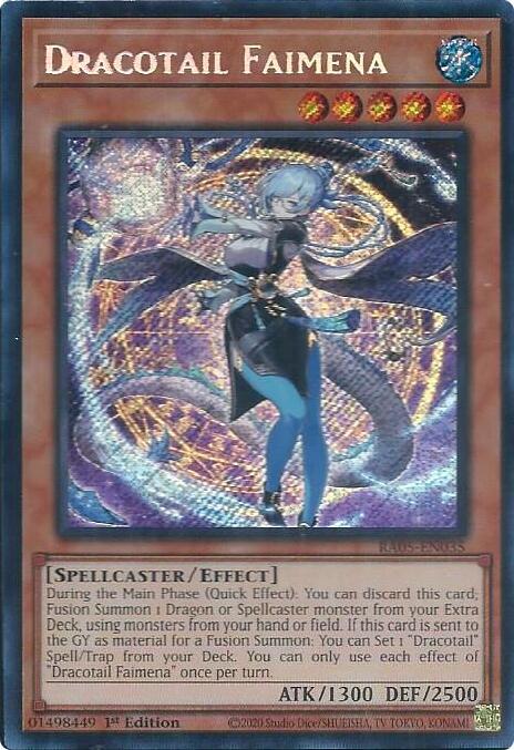 Dracotail Faimena (Secret Rare) - Rarity Collection 5 - YuGiOh -  TCGplayer.com