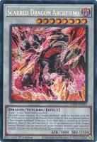 Scarred Dragon Archfiend (Secret Rare) - Rarity Collection 5