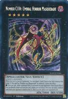 Number C104: Umbral Horror Masquerade (Secret Rare) - Rarity