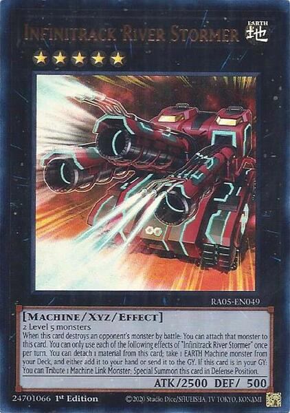 Infinitrack River Stormer (Ultra Rare) - Rarity Collection 5 - YuGiOh ...
