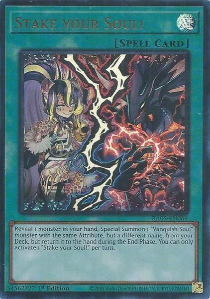 Stake your Soul! (Ultra Rare) - Rarity Collection 5 - YuGiOh ...
