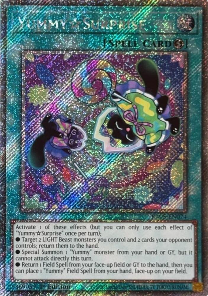 yummy YummySurprise (Platinum Secret Rare) - Rarity Collection 5