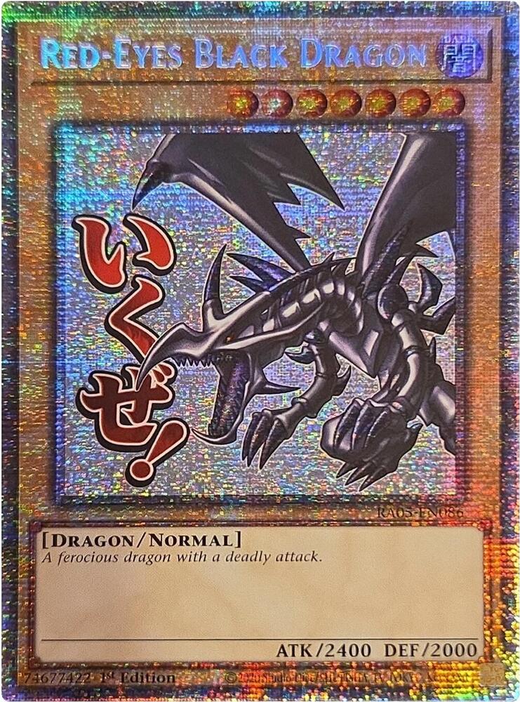 Red-Eyes Black Dragon (Starlight Rare) - Rarity Collection 5 - YuGiOh
