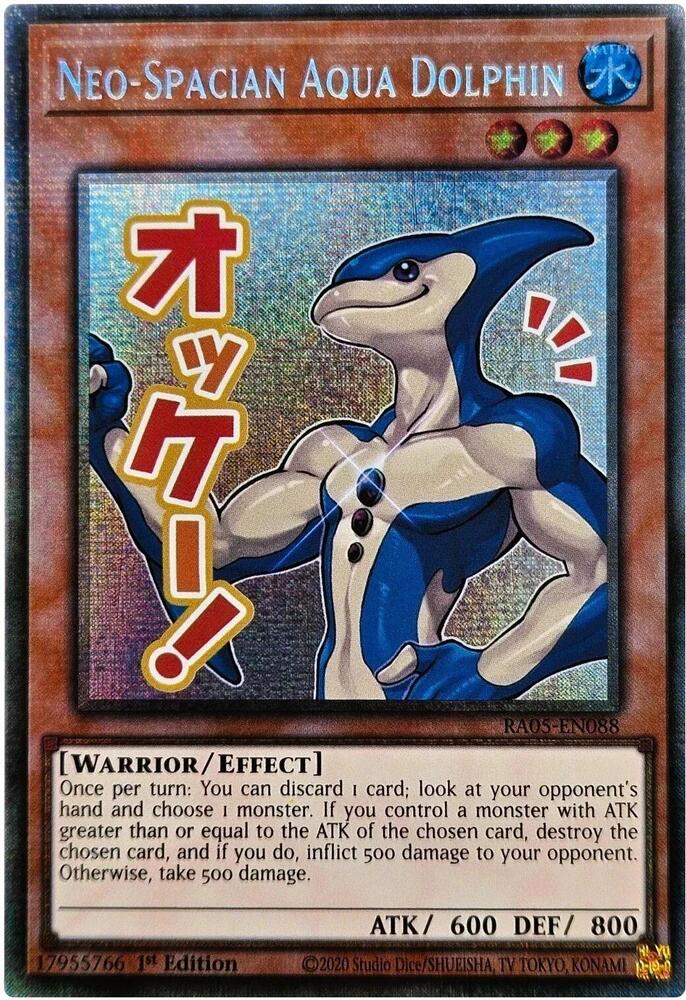 Neo-Spacian Aqua Dolphin (Starlight Rare) - Rarity Collection 5