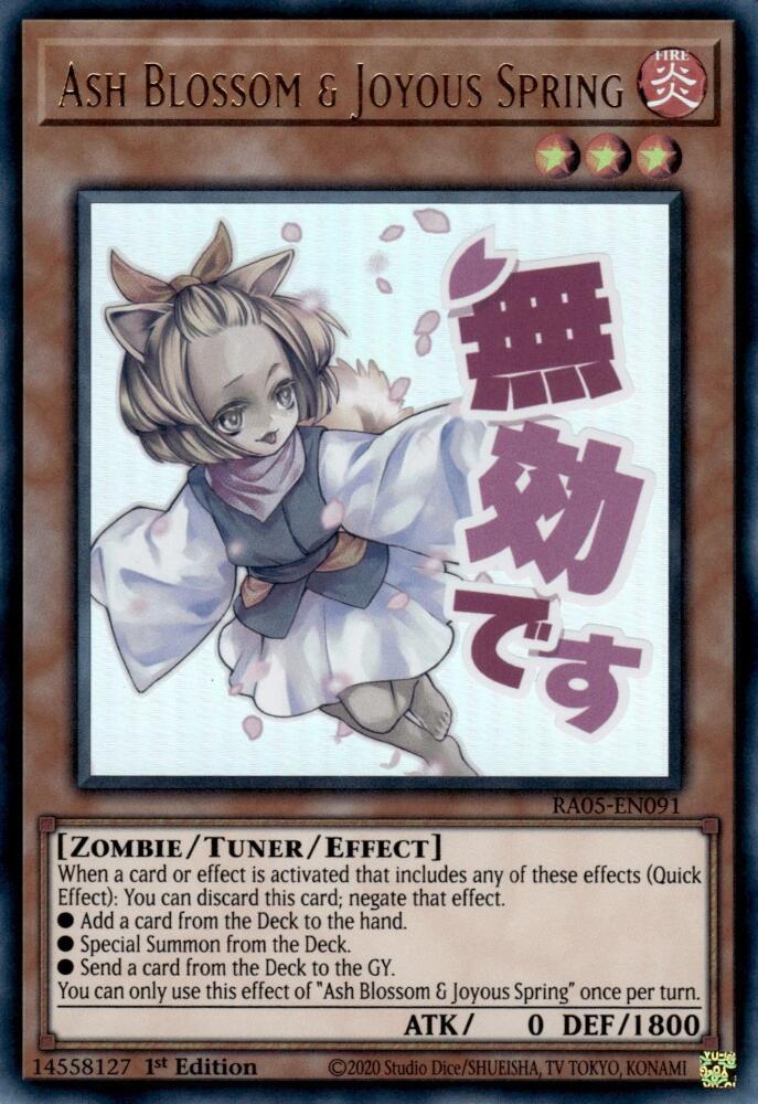 遊戯王 OCG ASH BLSSM/YS.SPRING #JP009 Ash Blossom & Joyous Spring [Secret Rare] LPST-JP009 Prices