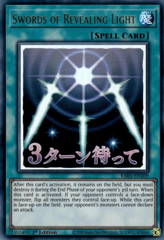 Swords of Revealing Light - Rarity Collection 5 - YuGiOh
