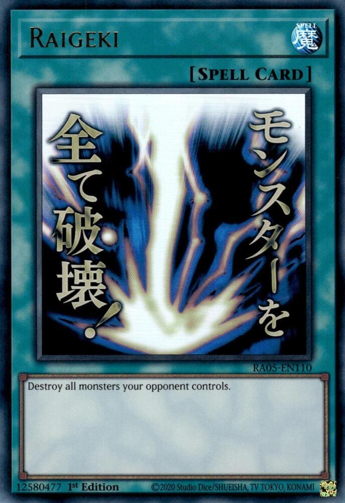 Raigeki (Stamp) - Rarity Collection 5 - YuGiOh - TCGplayer.com