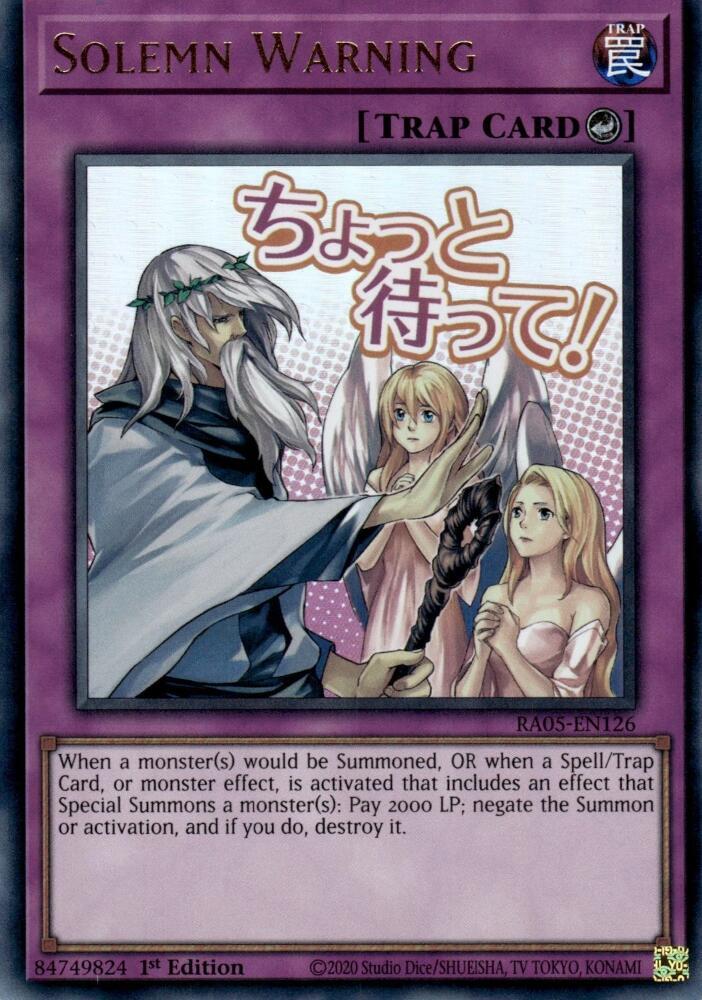 negate summon yugioh cards Summon Limit - RA01-EN070 Super Rare main image 1