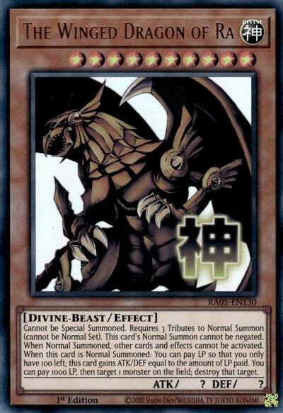 The Winged Dragon of Ra