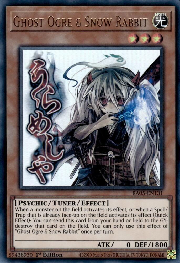 Ghost Ogre & Snow Rabbit - Rarity Collection 5 - YuGiOh