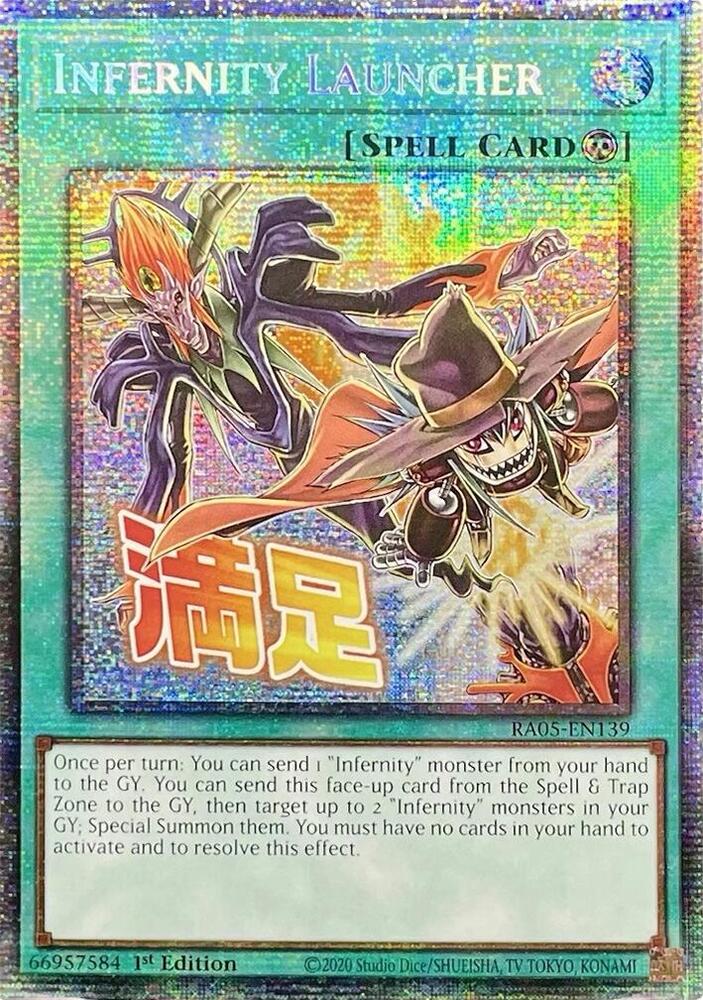 Infernity Launcher (Starlight Rare) - Rarity Collection 5 - YuGiOh - TCGplayer.com Infernity Launcher (Starlight Rare) - Rarity Collection 5 - YuGiOh - TCGplayer.com