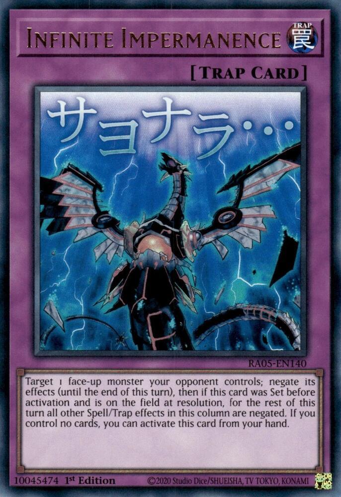 Infinite Impermanence - Rarity Collection 5 - YuGiOh - TCGplayer.com