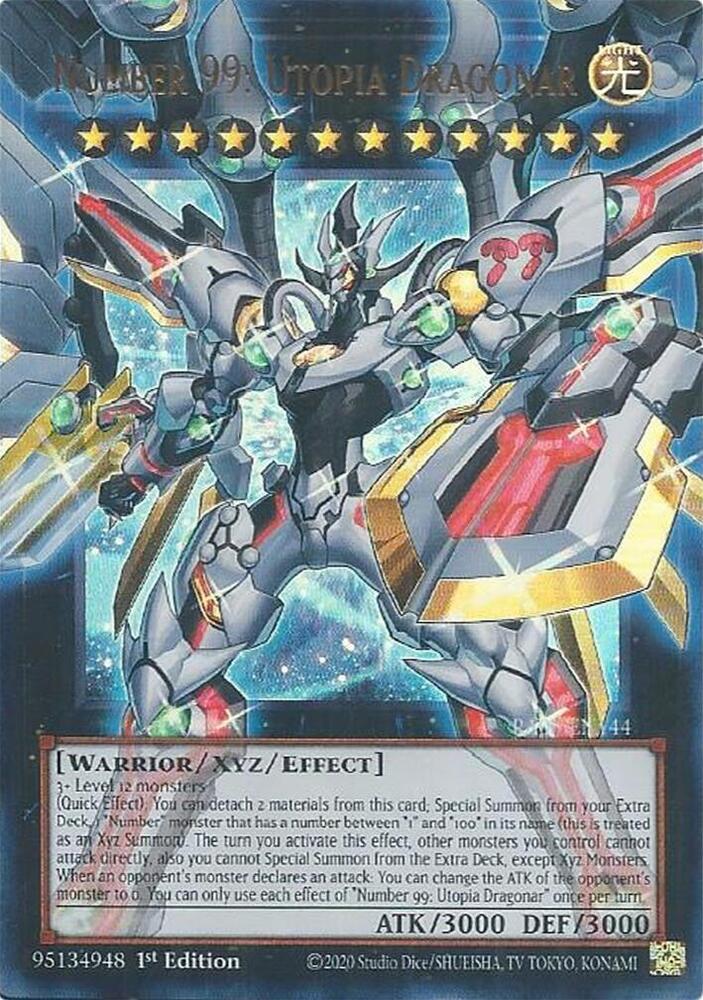 遊戯王 (Yu-Gi-Oh!) Amazon.com: Number 99: Utopic Dragon - MP15-EN190-2015 Mega-Tins