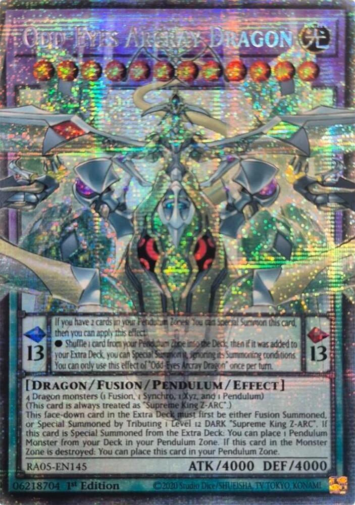 Odd-Eyes Arcray Dragon (Starlight Rare) - Rarity Collection 5 - YuGiOh -  TCGplayer.com