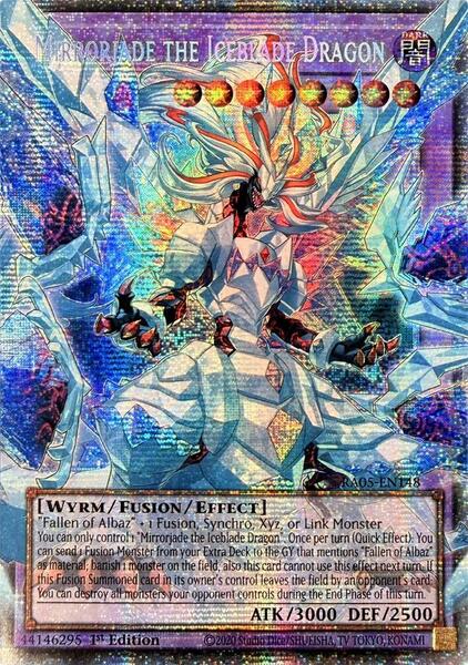 Mirrorjade the Iceblade Dragon - Rarity Collection 5 - yugioh