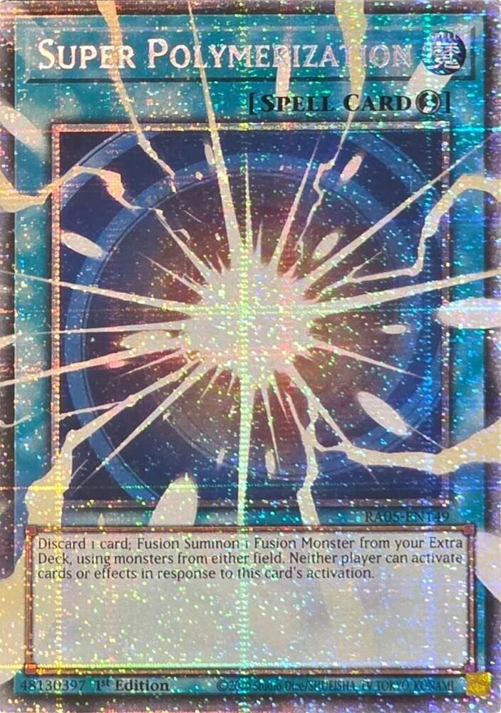 SUPER POLYMERIZATION 超融合　オーバーフレーム Super Polymerization | Card Details | Yu-Gi-Oh! Neuron(TRADING