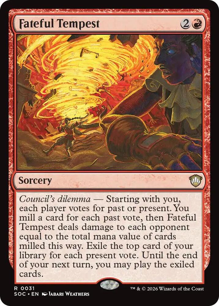 Fateful Tempest - Commander: Secrets of Strixhaven - Magic: The