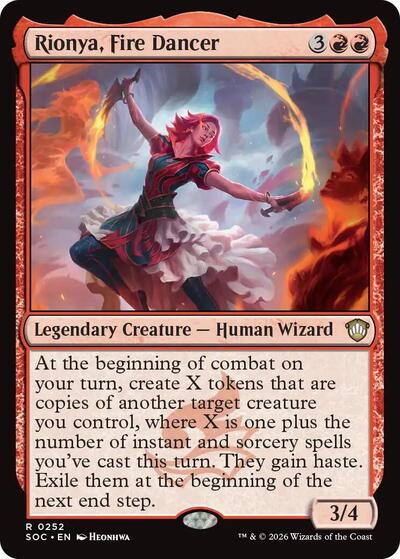 Rionya, Fire Dancer
