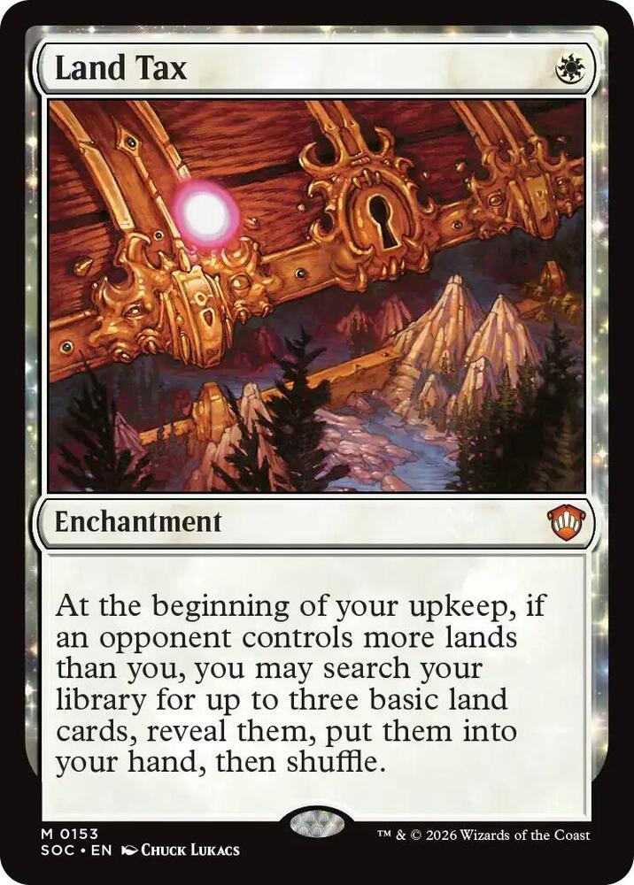 Land Tax - Commander: Secrets of Strixhaven - Magic: The Gathering -  TCGplayer.com