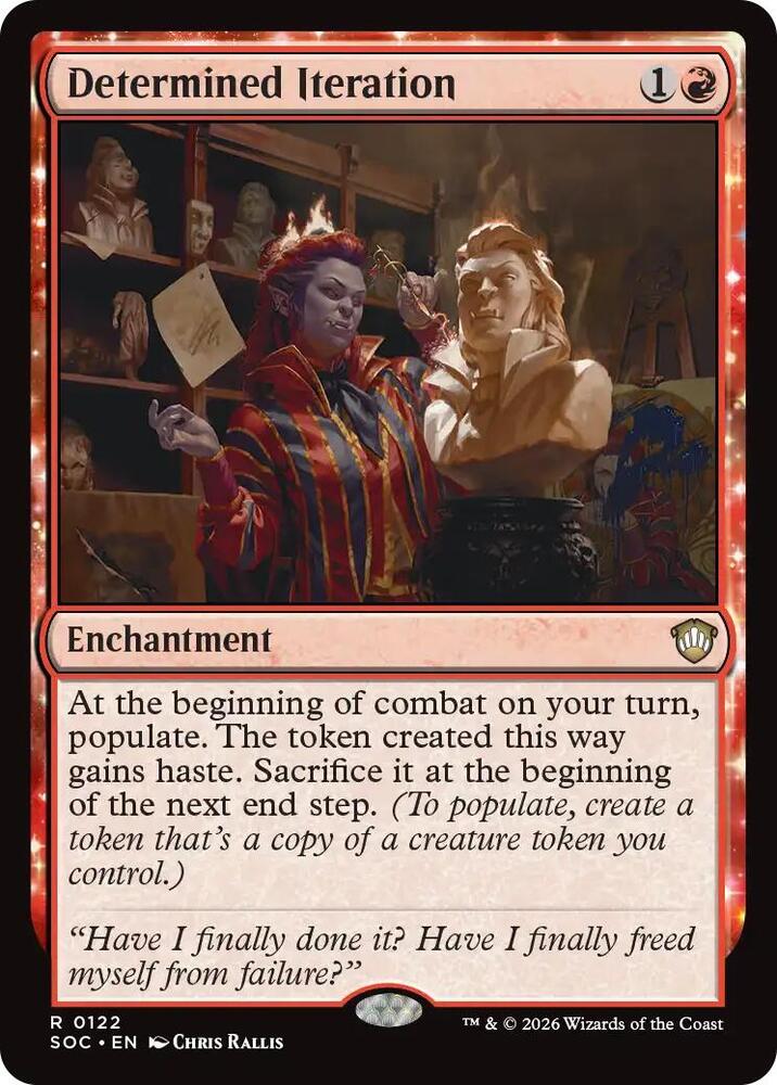 Determined Iteration - Commander: Secrets of Strixhaven - Magic
